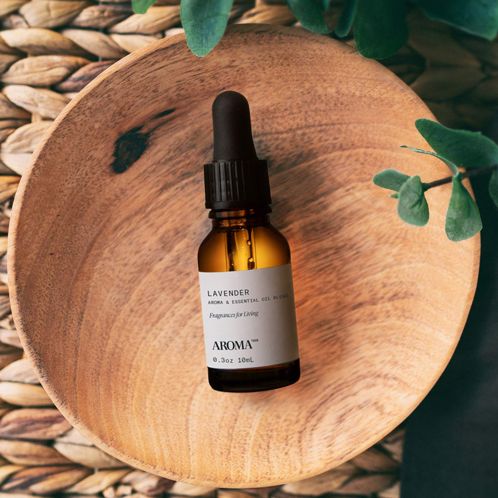 Hotel-inspired spa setup with diffusers and lavender aroma