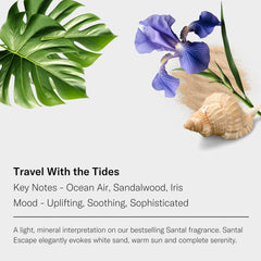 AromaTech Santal Escape bottle back label