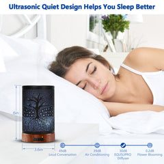 Life Tree diffuser in use with essential oil