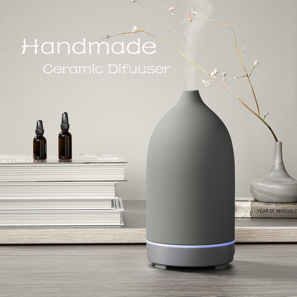 Whisper-quiet operation of diffuser in a cozy living space