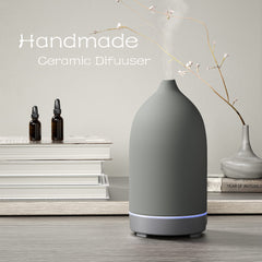 Whisper-quiet operation of diffuser in a cozy living space