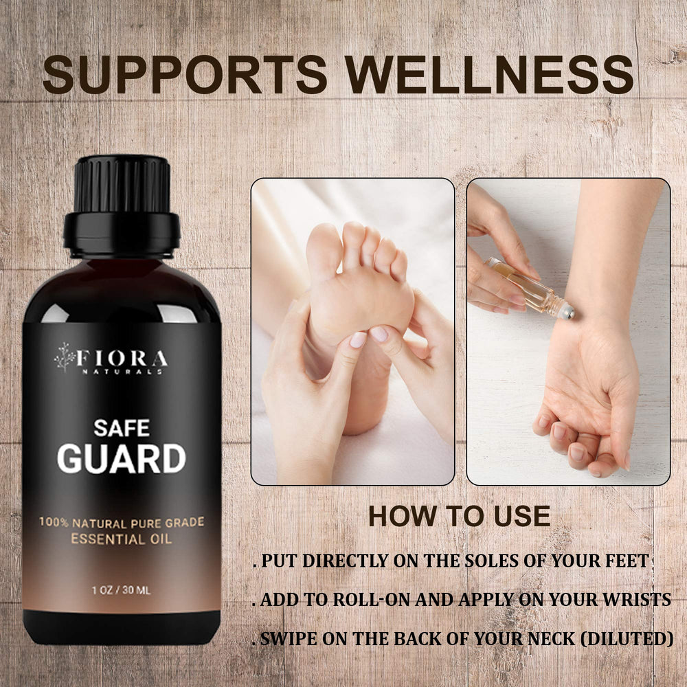 Diffuser usage with immunity blend for aromatherapy