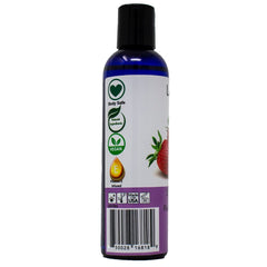 Aromatherapy massage oil with natural ingredients and flavors
