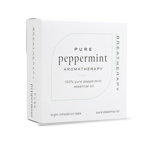 Breatherapy Aromatherapy Peppermint Patches front view