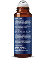 Aromatherapy setup with clove roll-on for scent therapy