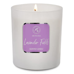 AROMATIKA Lavender Fields label front signals premium gift-ready presentation.