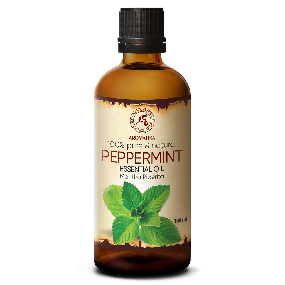AROMATIKA Peppermint oil bottle 100ml for refreshing room diffusion