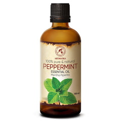 AROMATIKA Peppermint oil bottle 100ml for refreshing room diffusion