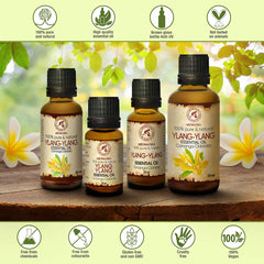 AROMATIKA Ylang-Ylang oil skin-care application demonstrates gentle nourishment for calm skin.