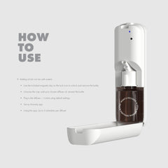 Residue-free aromatherapy device safe around pets and children
