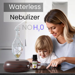 Natural pine wood base of ArOmis diffuser