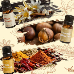 Musk Vanilla 10ml Aromtopia fall fragrance oil bottle