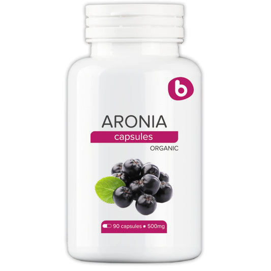 Organic Aronia Berry Capsules packaging