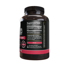 Product label showing Aronia Berry Extract ingredients