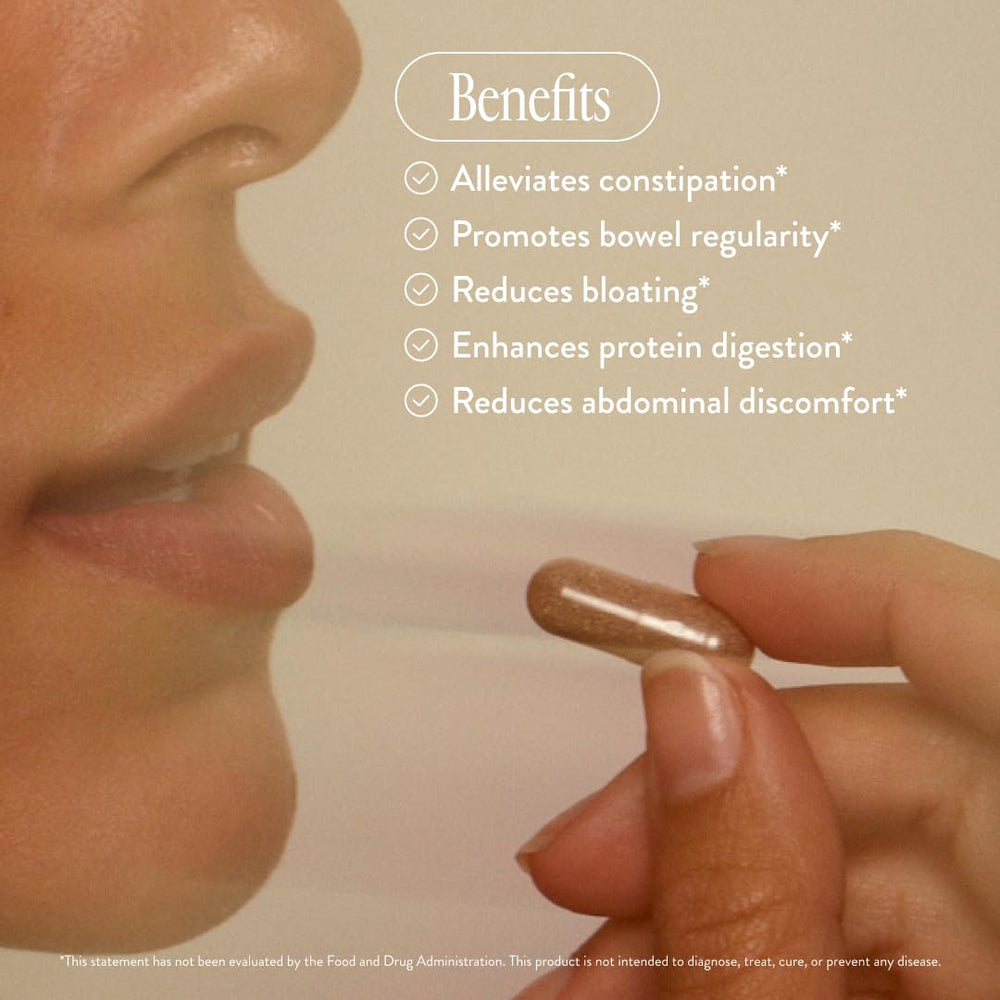 Arrae Constipation Relief capsules packaging box — compact, travel-friendly digestive support.