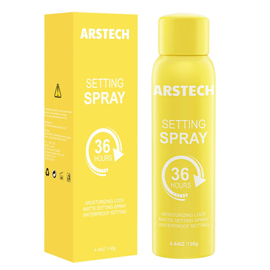 Arstech setting spray bottle for long-lasting makeup hold