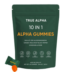 Art anime 10-in-1 Alpha Shilajit Gummies bottle front view