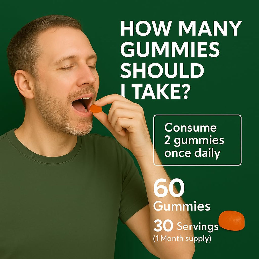 Visualization of ingredients and minerals for Shilajit gummies