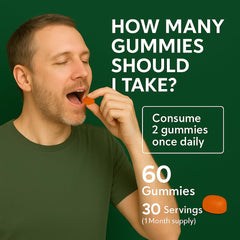 Visualization of ingredients and minerals for Shilajit gummies