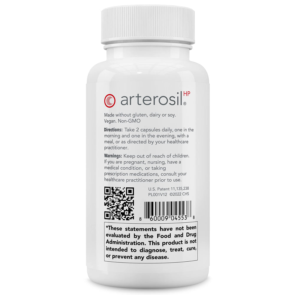 Arterosil HP Professional supplement ingredients graphic