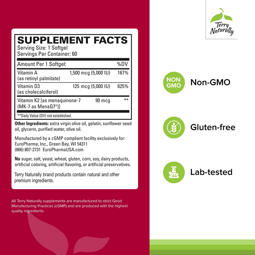 Front view of Artery Strong softgels