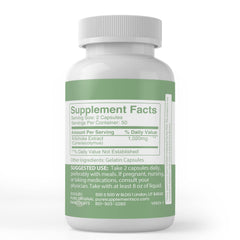 Pure Original Ingredients Artichoke Extract label on bottle, Pack of 2