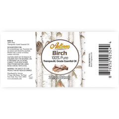 Close-up of Artizen Birch Essential Oil dropper bottle