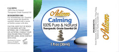 Artizen calming essential oil bottle packaging and box