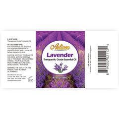 Close-up of Artizen Lavender Essential Oil bottle in UV glass