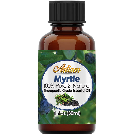 Artizen Myrtle essential oil 30ml bottle with dropper