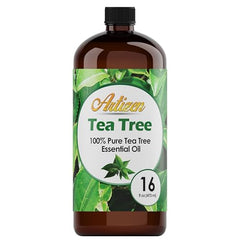Artizen Pure Tea Tree Essential Oil 16oz bulk bottle front view