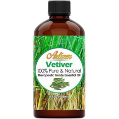Artizen Vetiver Essential Oil 4oz front view
