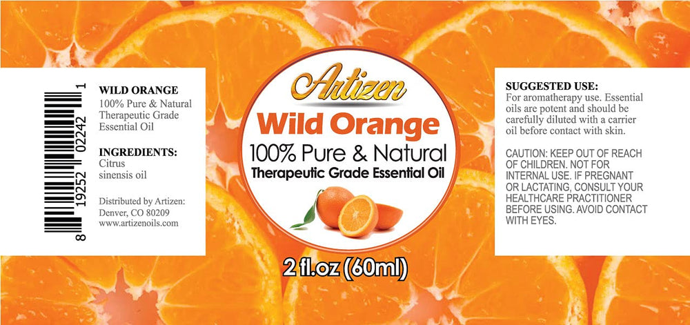 Autumn aromatherapy with Artizen Wild Orange essential oil