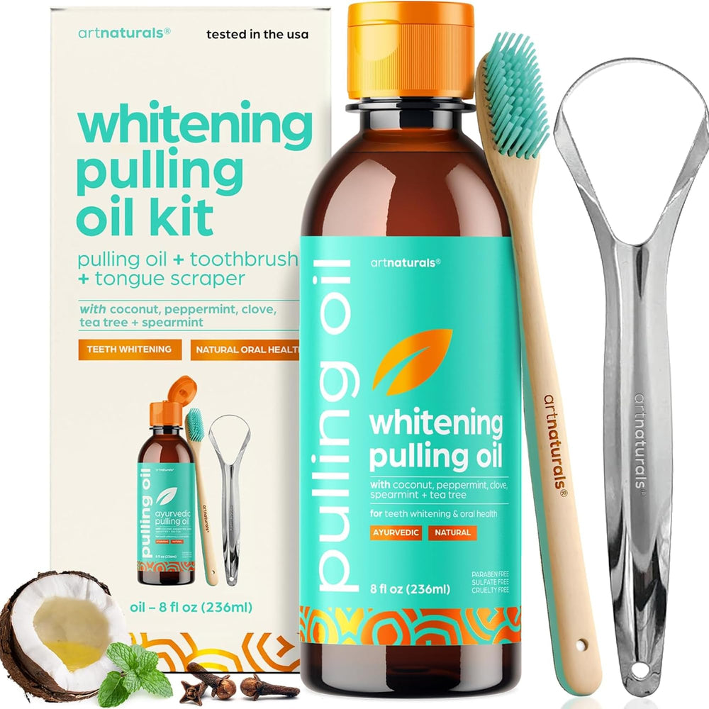Coconut oil pulling 8oz bottle