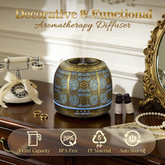 Whisper-quiet ultrasonic diffusion and BPA-free design