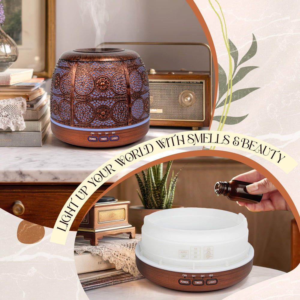 Gift-ready ARVIDSSON 500ml essential oil diffuser decor