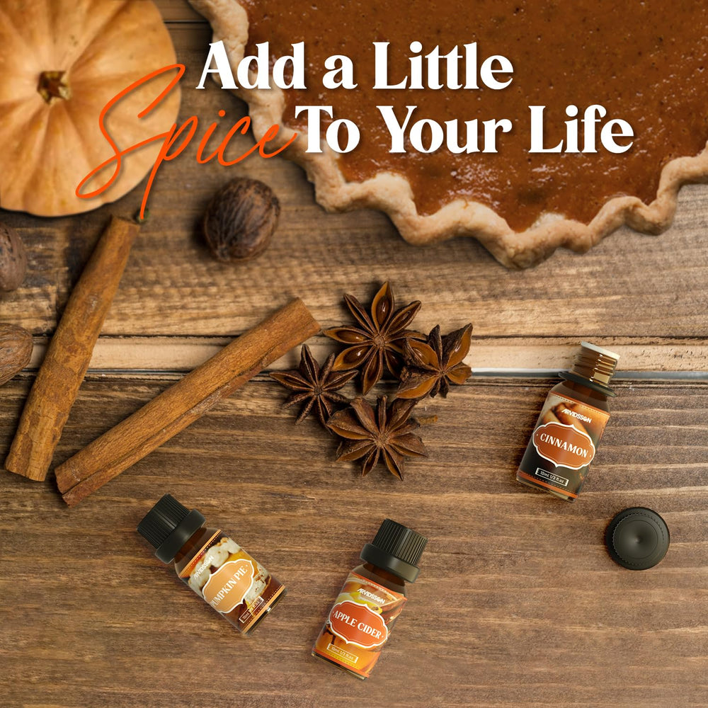 Elegant Autumn Spice gift set packaging