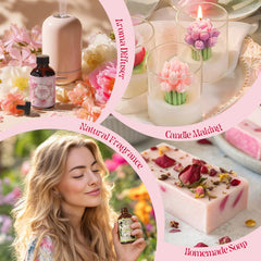 Scented oil for candles and diffusers with cherry blossom aroma