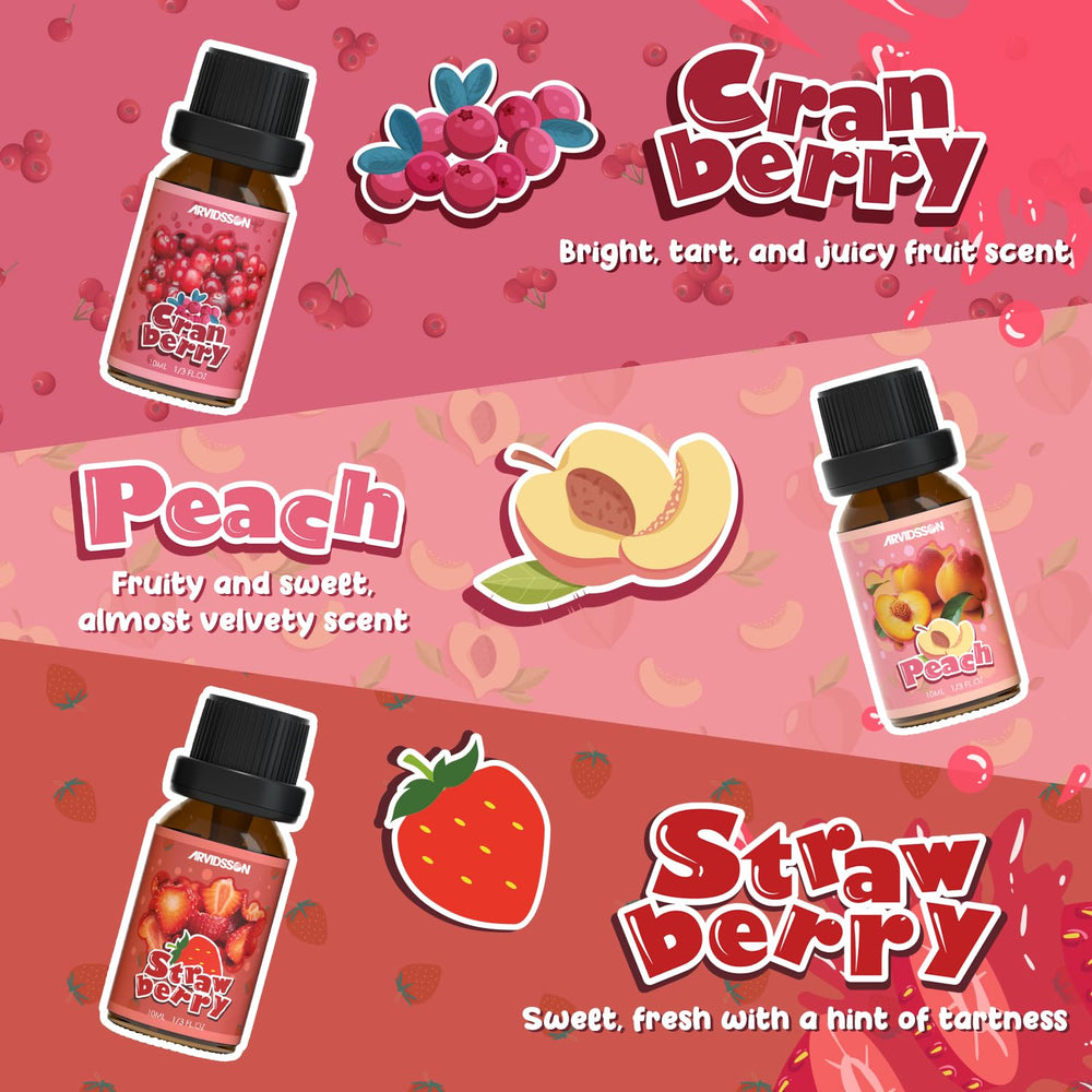 ARVIDSSON Fruits Essential Oils Set - Cranberry bottle