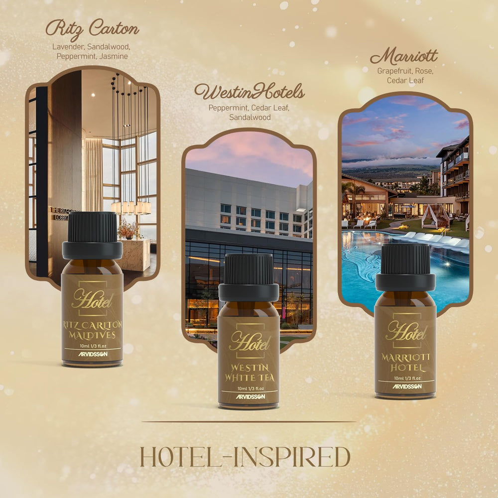 5-star hotel fragrance oils for diffusers – ARVIDSSON gift set