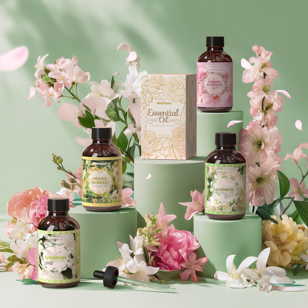 Room spray bottle with jasmine essential oil