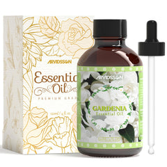 ARVIDSSON Gardenia essential oil bottle 4 oz (120 ml) in an elegant box