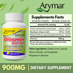 Diosmin Plus 900 capsule details and ingredients