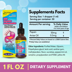 Product image highlighting digestive support features