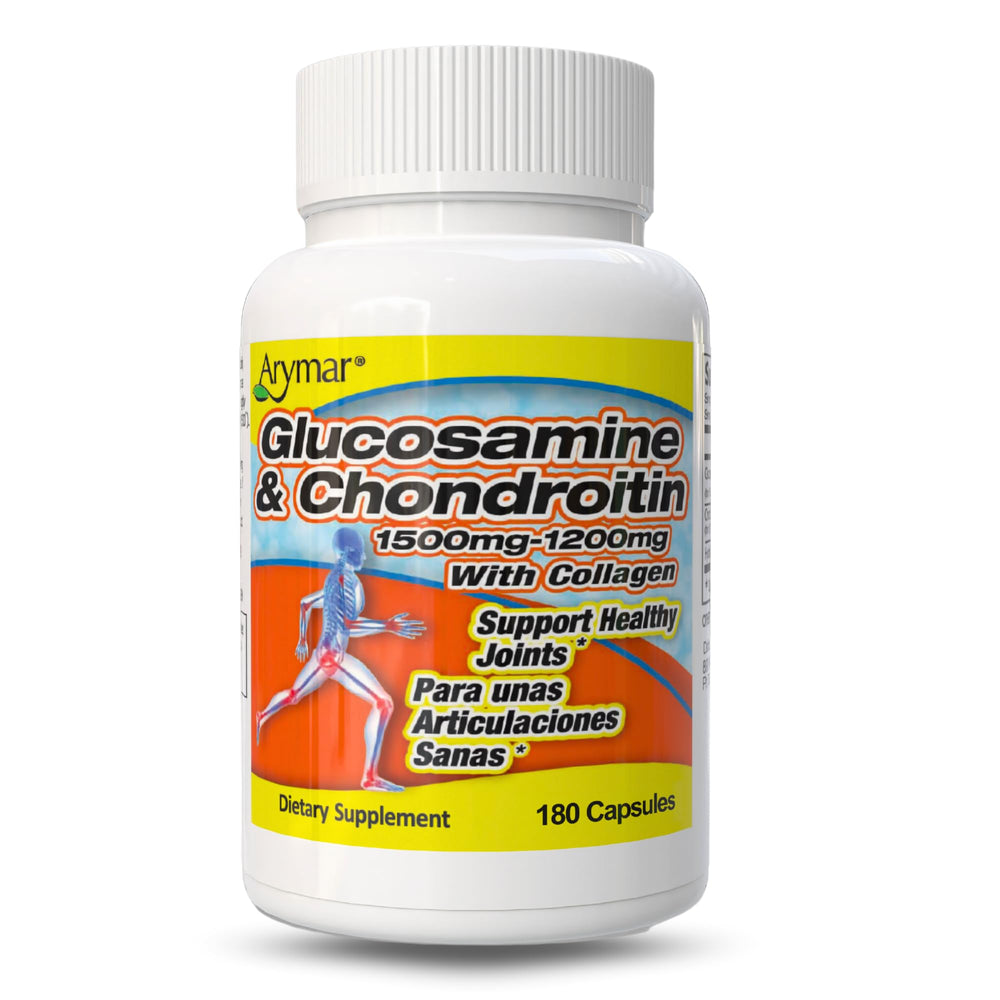 ARYMAR Glucosamine & Chondroitin with Collagen bottle
