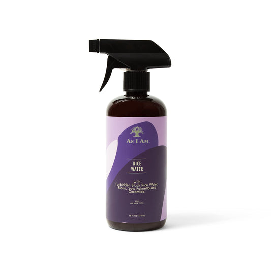As I Am Hair Spray Rice Water 16oz bottle - front view