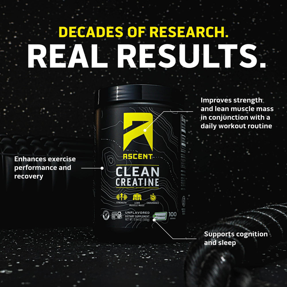 Creapure creatine monohydrate logo on packaging