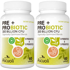 Ascuoli probiotic capsule ready for daily gut support