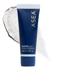 ASEA REDOXGold gel bottle and 90 ml packaging