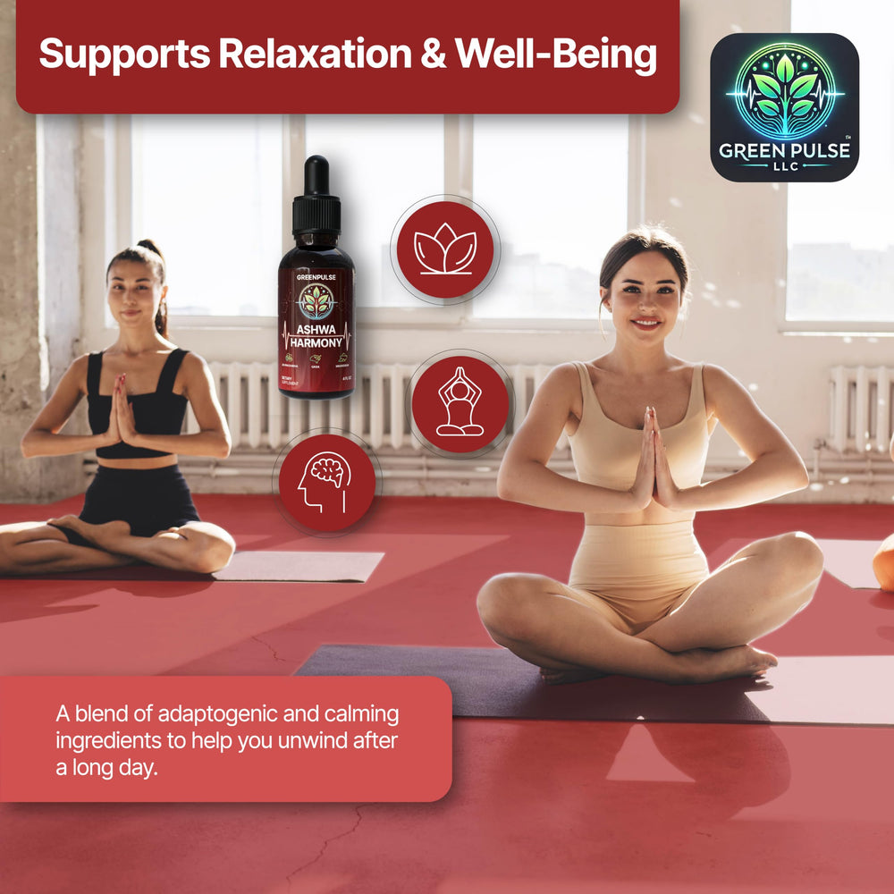 Lifestyle concept showing calm focus with Ashwa Harmony